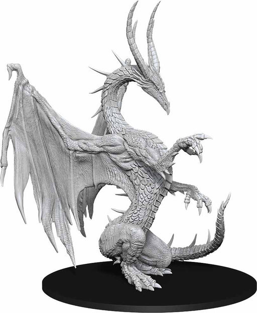 Pathfinder Deep Cuts Unpainted Miniature (W14): Blue Dragon
