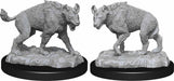 WizKids Deep Cuts Unpainted Miniatures: (W14) Hyenas