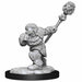 Magic the Gathering Unpainted Miniatures: (W2) Dwarf Fighter & Dwarf Cleric