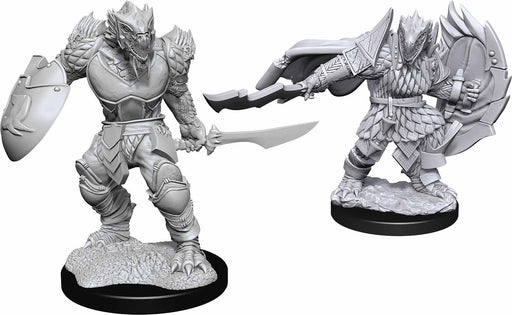 D&D Nolzur's Marvelous Unpainted Miniatures (W15) Dragonborn Fighter Male