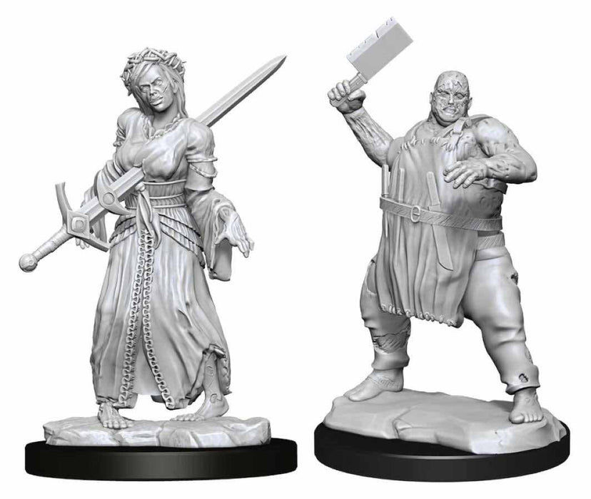 Magic the Gathering Unpainted Miniatures: (W3) Ghouls
