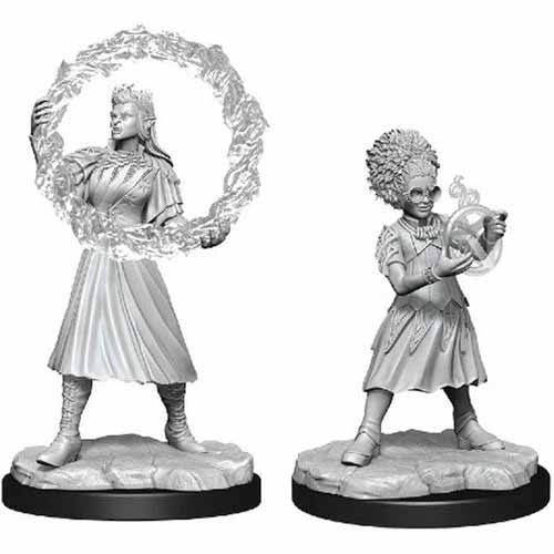 Magic the Gathering Unpainted Miniatures: (W3) Rootha & Zimone