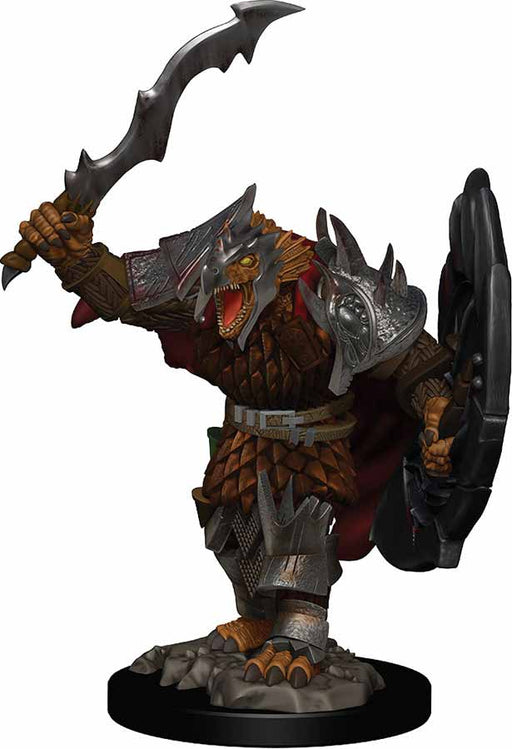 D&D Icons of the Realms Premium Figure, Painted Miniature: (W1) Dragonborn Male Fighter