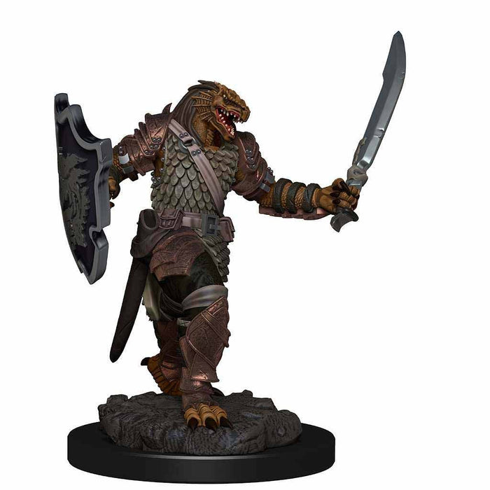 D&D Icons of the Realms Premium Figure, Painted Miniature: (W2) Dragonborn Female Paladin