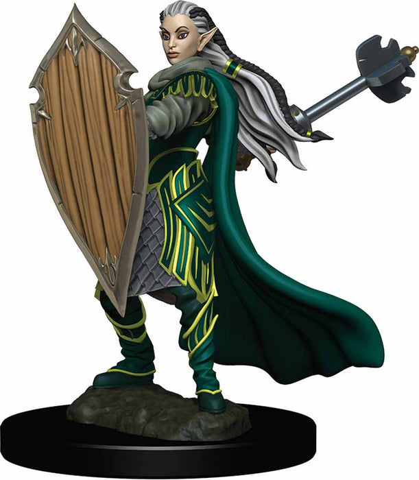 D&D Icons of the Realms Premium Figure, Painted Miniature: (W4) Elf Paladin Female