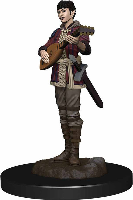 D&D Icons of the Realms Premium Figure, Painted Miniature: (W4) Half-Elf Bard Female