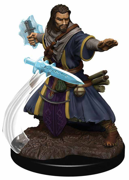 D&D Icons of the Realms Premium Figure, Painted Miniature: (W5) Human Wizard Male